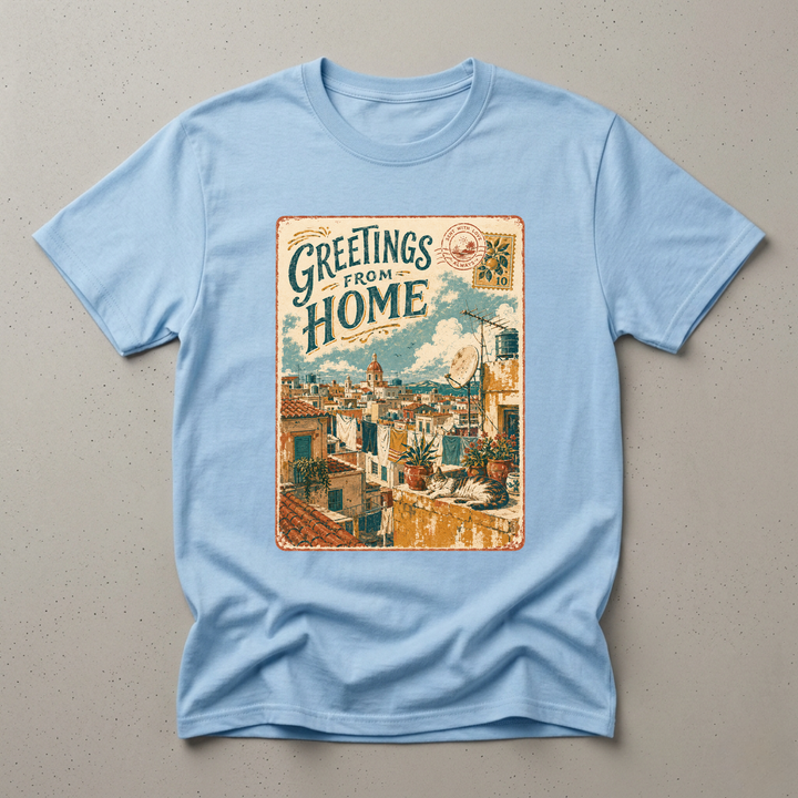 Watermello mockup | Greetings From Home | Light Blue