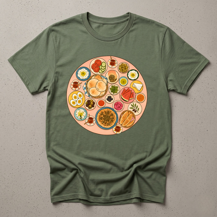 Watermello mockup | Sabah Table | Military Green